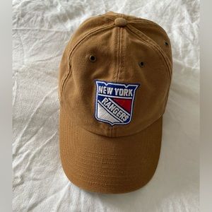 New York Rangers ‘47 Brand x Carhartt Cleanup Hat in Classic Cotton Canvas, O/S